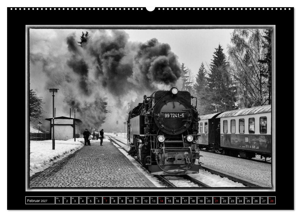 Nostalgie Dampf (CALVENDO Premium Wandkalender 2027)