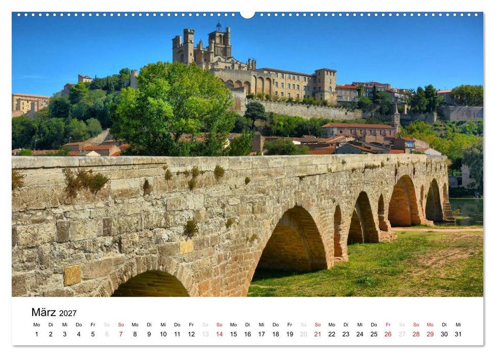 Languedoc-Roussillon - unter der Sonne des Midi (CALVENDO Premium Wandkalender 2027)