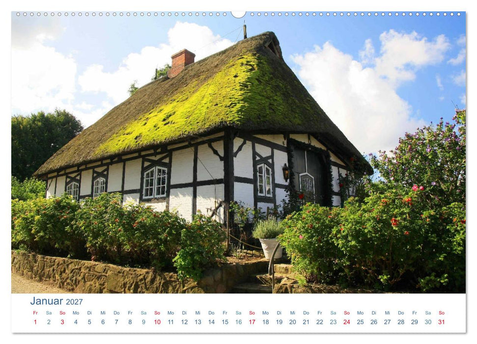 Sieseby 2027. Idyllisches Flächendenkmal an der Schlei (CALVENDO Wandkalender 2027)