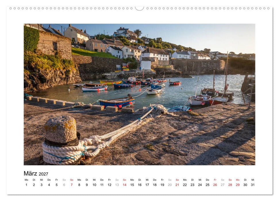 Cornwall - Land zwischen den Meeren (CALVENDO Wandkalender 2027)