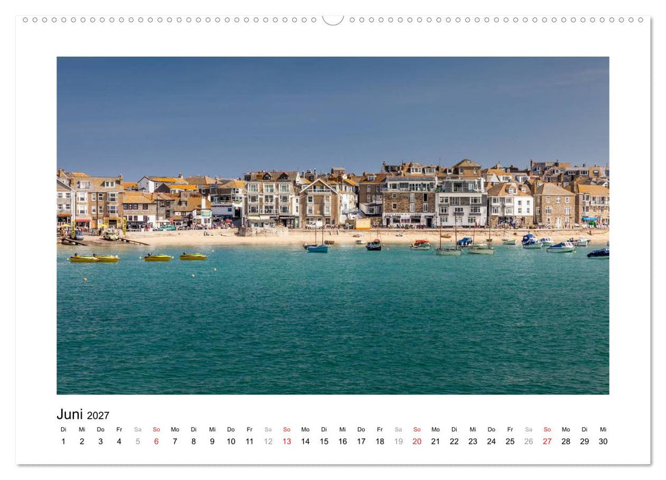 Cornwall - Land zwischen den Meeren (CALVENDO Wandkalender 2027)