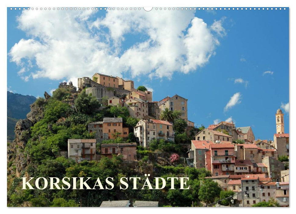 Korsikas Städte (CALVENDO Wandkalender 2027)