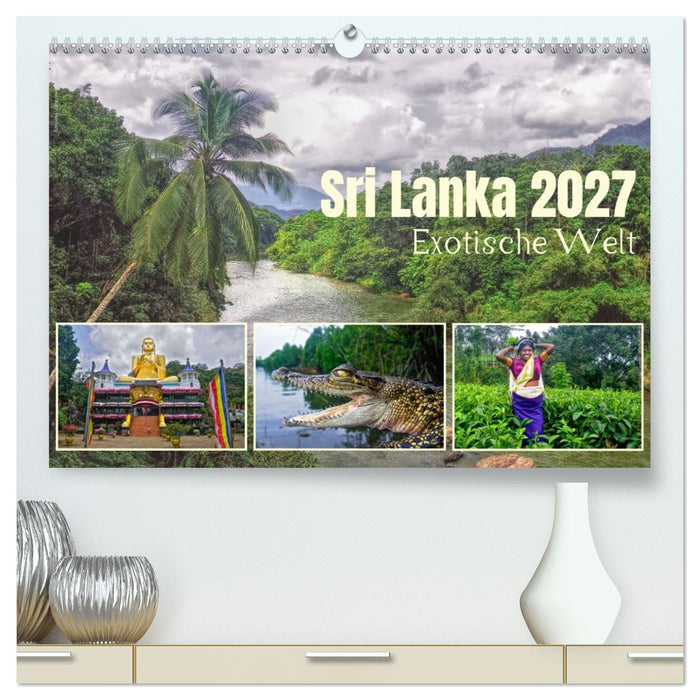 Sri Lanka 2027 – Exotische Welt (CALVENDO Premium Wandkalender 2027)