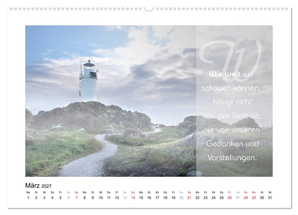 Kraft für Deine Seele (CALVENDO Wandkalender 2027)
