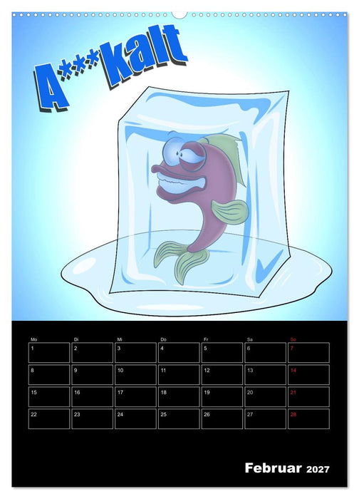 Cartoons - mir doch Bockwurscht (CALVENDO Wandkalender 2027)