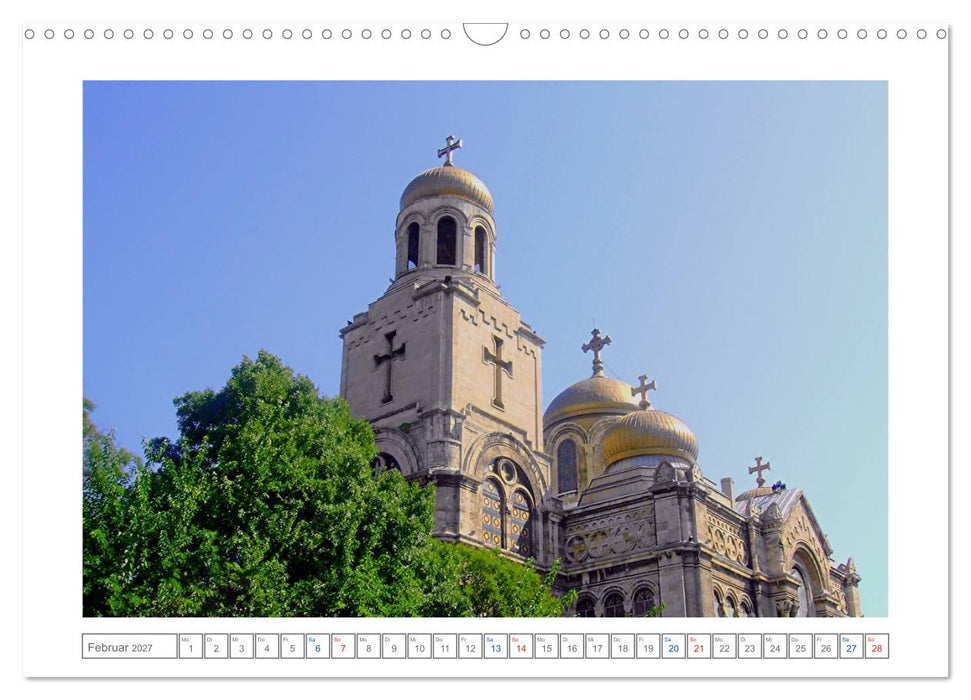 Bulgarien, von Varna bis zum Kap Kaliakra (CALVENDO Wandkalender 2027)