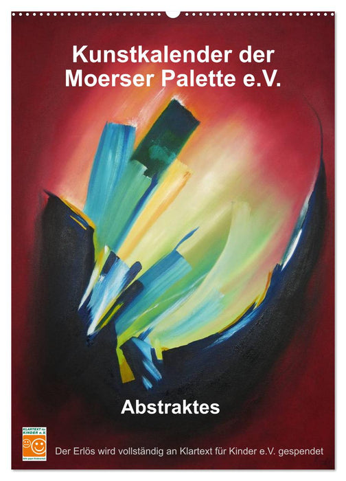 Kunstkalender der Moerser Palette e.V. - Abstraktes (CALVENDO Wandkalender 2027)