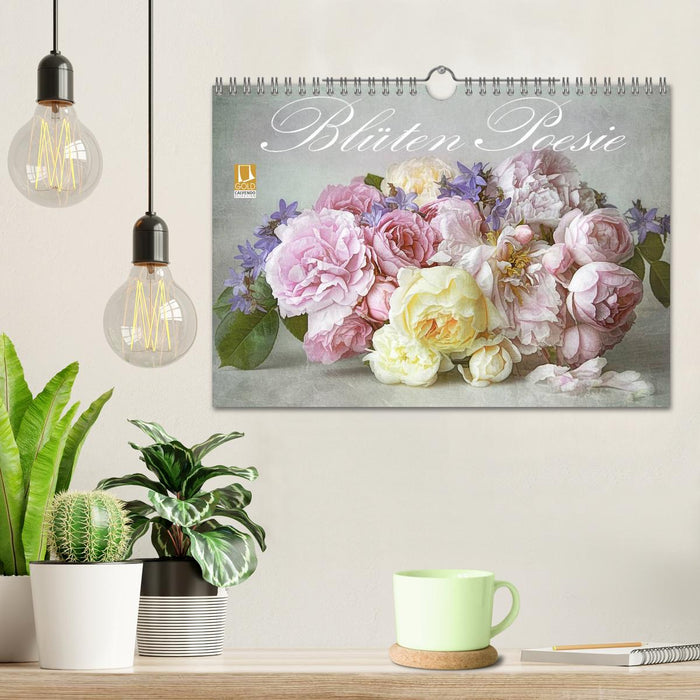 Blüten Poesie (CALVENDO Wandkalender 2027)