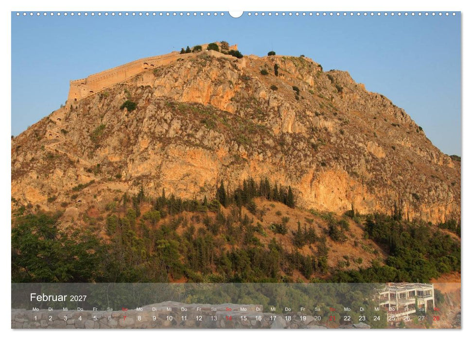 Nafplio – griechische Perle des Peloponnes (CALVENDO Wandkalender 2027)