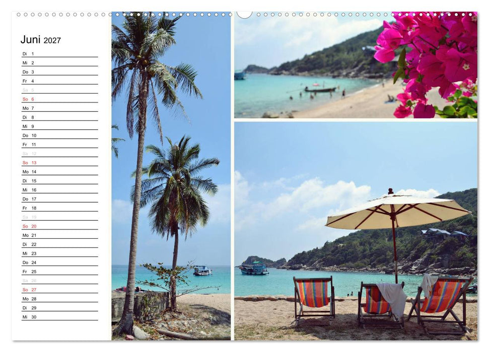 Das bunte Leben in Thailand (CALVENDO Wandkalender 2027)
