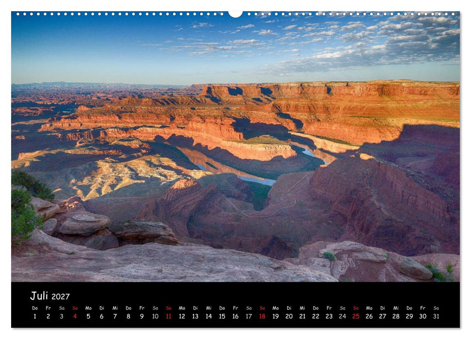 Traumlandschaften im Westen der USA (CALVENDO Premium Wandkalender 2027)