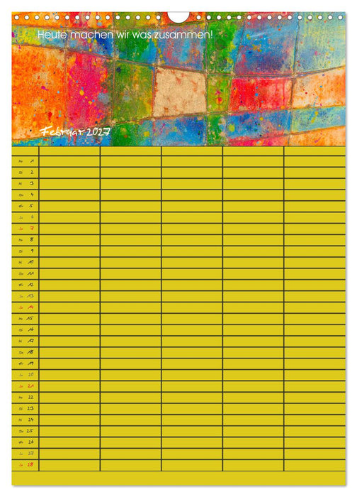 Glückstage (CALVENDO Wandkalender 2027)