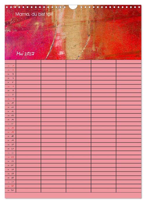 Glückstage (CALVENDO Wandkalender 2027)