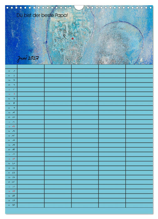 Glückstage (CALVENDO Wandkalender 2027)