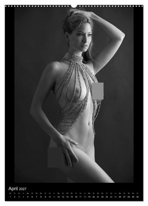 Adorned Nudes - Schmuck und Akt (CALVENDO Wandkalender 2027)
