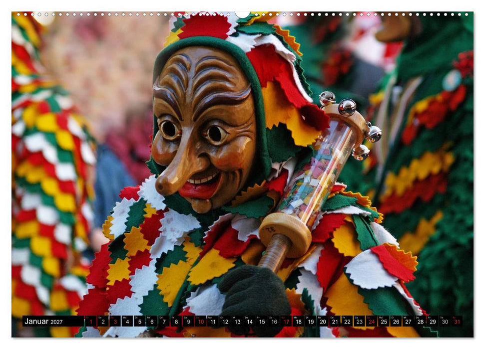 Alemannische Masken (CALVENDO Premium Wandkalender 2027)