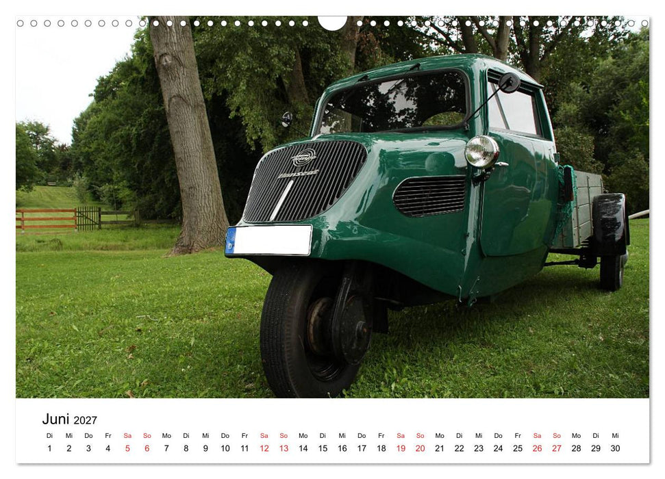 Oldtimer aller Art (CALVENDO Wandkalender 2027)