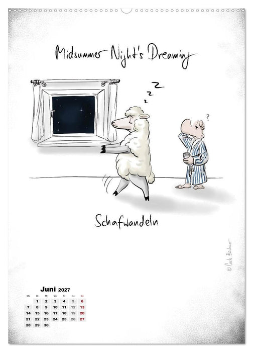 NEUES JAHR, NEUER SPASS... (CALVENDO Premium Wandkalender 2027)