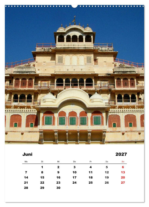 Indien erleben (CALVENDO Premium Wandkalender 2027)