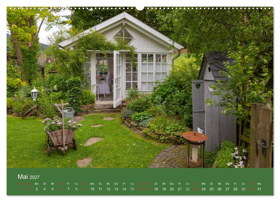 Gärten in Westfalen öffnen ihre Pforten (CALVENDO Wandkalender 2027)