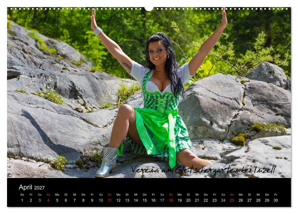 Chiemgau-Mädels (CALVENDO Premium Wandkalender 2027)