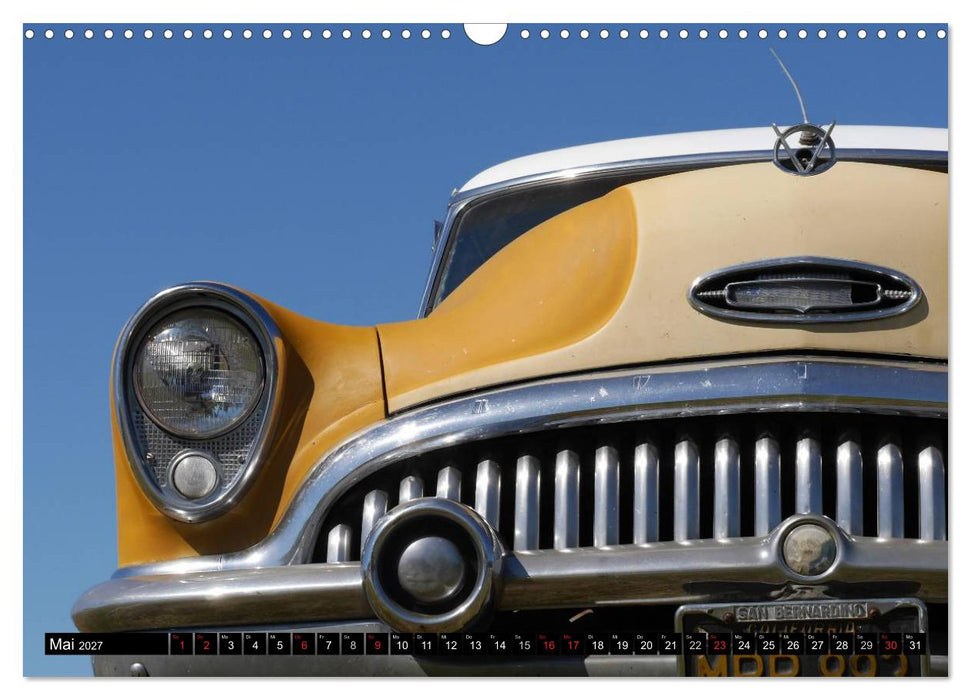 The art of mobility - american cars from the 50s & 60s (Part 2) (CALVENDO Wandkalender 2027)