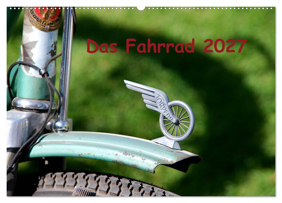 Das Fahrrad 2027 (CALVENDO Wandkalender 2027)