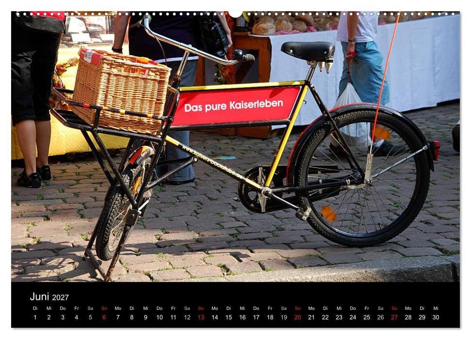 Das Fahrrad 2027 (CALVENDO Wandkalender 2027)