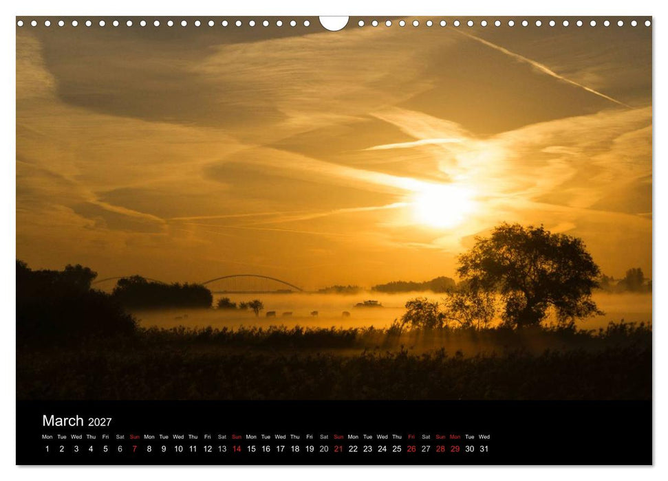 Dutch Landscapes: Alblasserwaard 2027 (CALVENDO Monthly Calendar 2027)