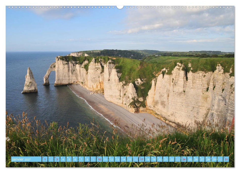 Découvrez la Normandie (CALVENDO Calendrier supérieur 2027)