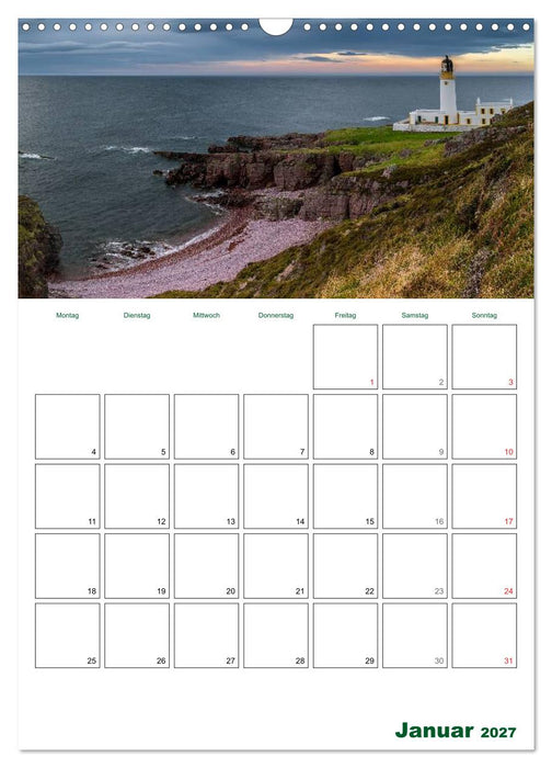 Schottland Entdeckungstour (CALVENDO Wandkalender 2027)