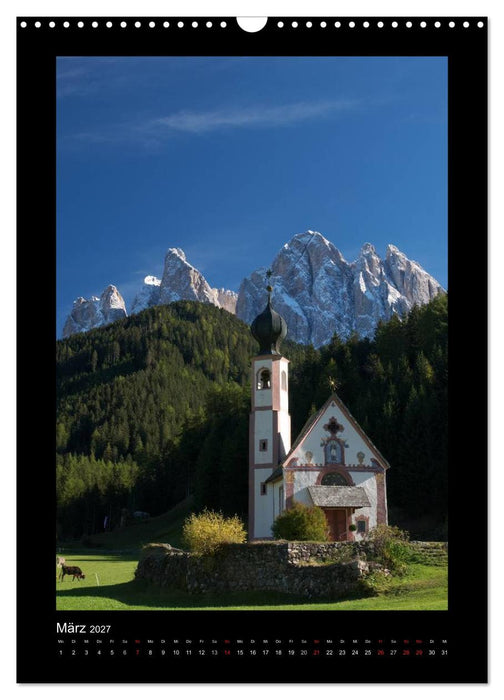 Landschaft im Fokus - Bayern, Tirol und Südtirol (CALVENDO Wandkalender 2027)