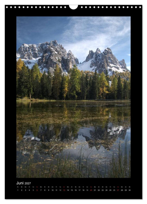 Landschaft im Fokus - Bayern, Tirol und Südtirol (CALVENDO Wandkalender 2027)