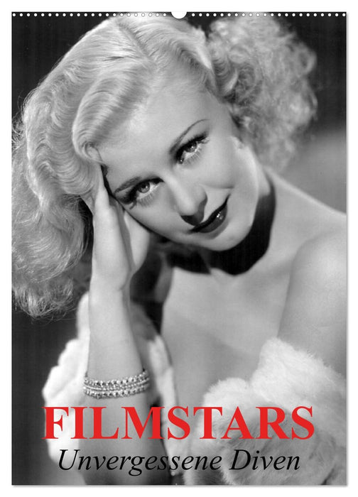 Filmstars - Unvergessene Diven (CALVENDO Wandkalender 2027)