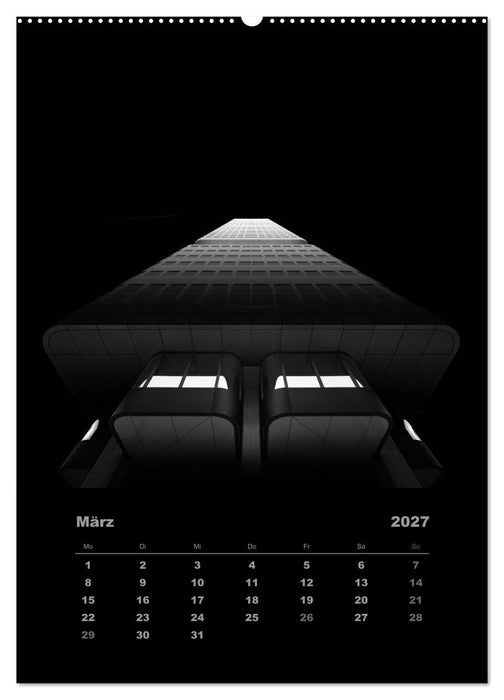 Mystic Skyscraper – Architektonische Meisterwerke (CALVENDO Premium Wandkalender 2027)