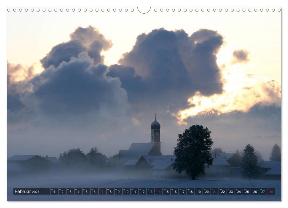 Ein Jahr im Allgäu (CALVENDO Wandkalender 2027)