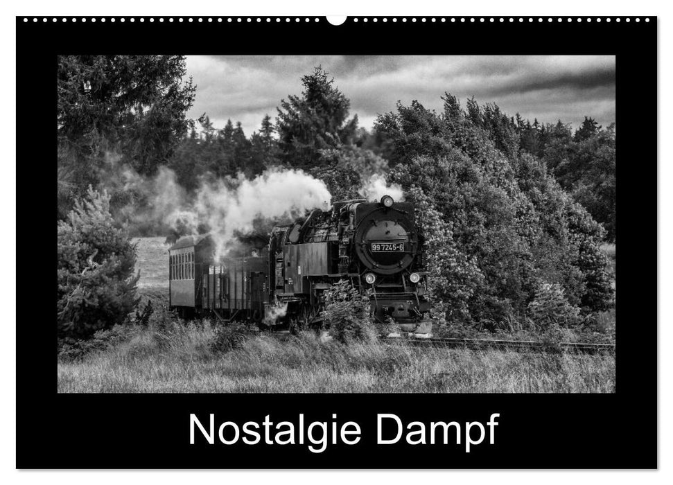 Nostalgie Dampf (CALVENDO Wandkalender 2027)