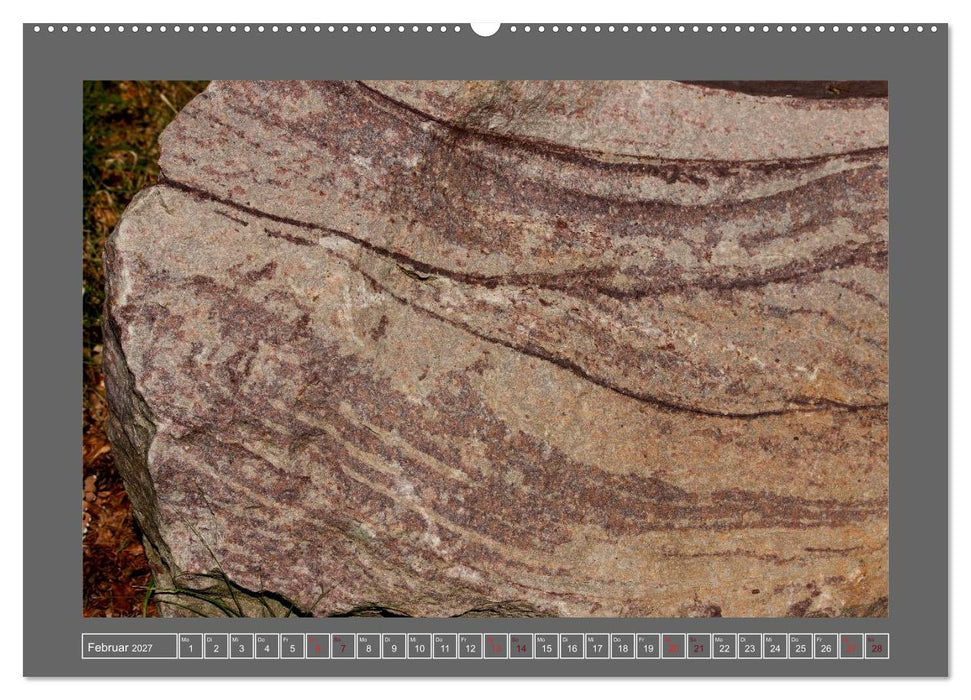 Gesteine und mineralische Bildungen (CALVENDO Premium Wandkalender 2027)