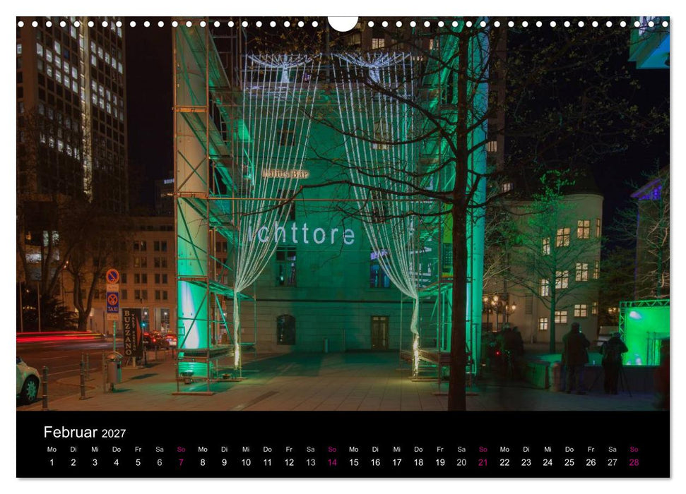 Luminale Frankfurt (CALVENDO Wandkalender 2027)