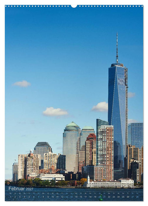 New York - the WOW-city (CALVENDO Wandkalender 2027)