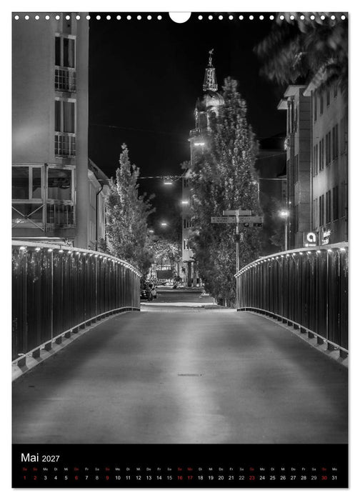 Heilbronn bei Nacht 2 (CALVENDO Wandkalender 2027)
