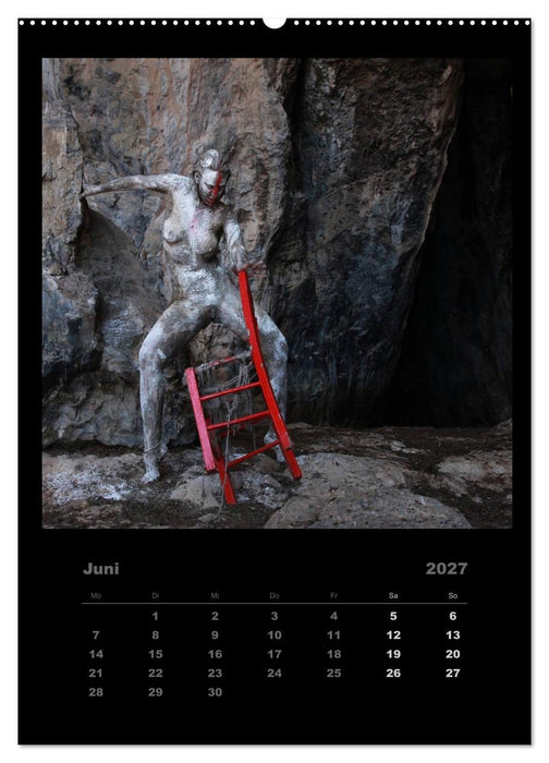Akt im Sternenstaub EvE fotografiert von Rainer Matthias Gillessen (CALVENDO Wandkalender 2027)