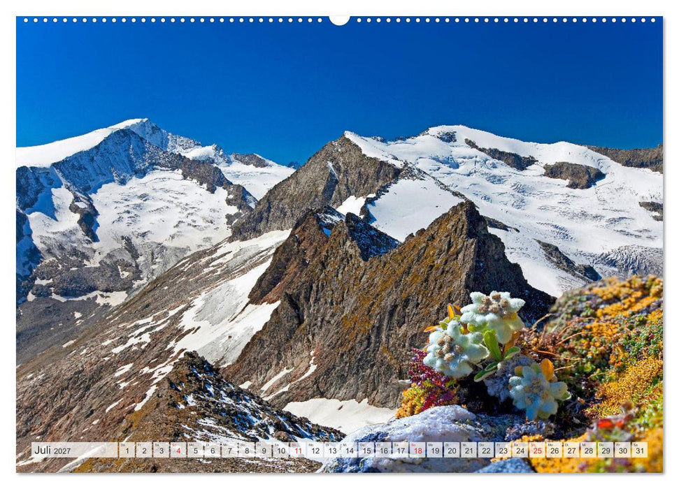 Meine Giganten in den Alpen Österreichs (CALVENDO Premium Wandkalender 2027)