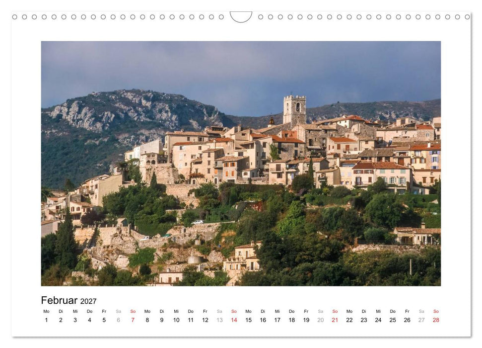 Cote d'Azur - Im Licht der blauen Küste (CALVENDO Wandkalender 2027)