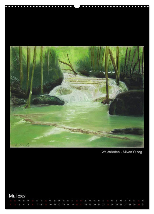 Kunstkalender der Moerser Palette e.V. (CALVENDO Wandkalender 2027)