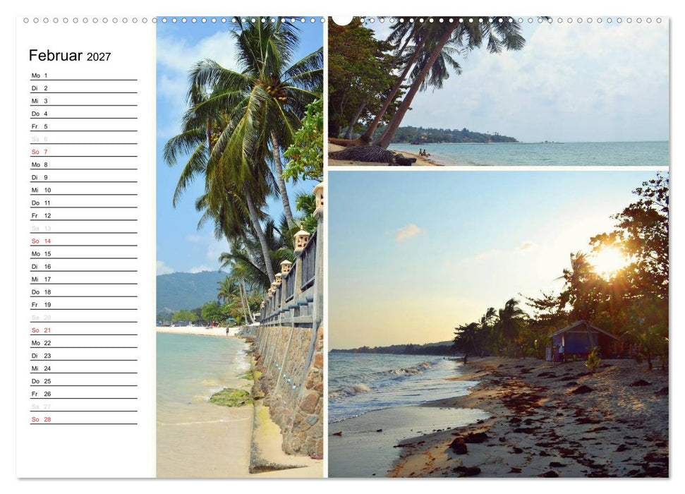 Das bunte Leben in Thailand (CALVENDO Premium Wandkalender 2027)