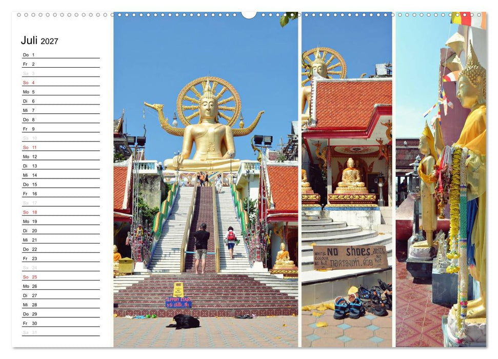 Das bunte Leben in Thailand (CALVENDO Premium Wandkalender 2027)