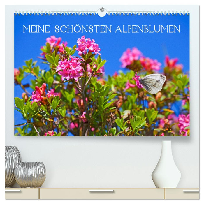 Meine schönsten Alpenblumen (CALVENDO Premium Wandkalender 2027)