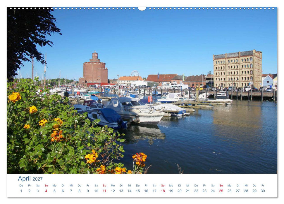Eckernförde 2027. Impressionen rund um den Hafen (CALVENDO Wandkalender 2027)