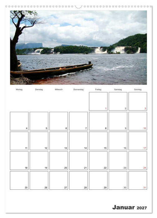 Venezuela - Land der Kontraste (CALVENDO Wandkalender 2027)